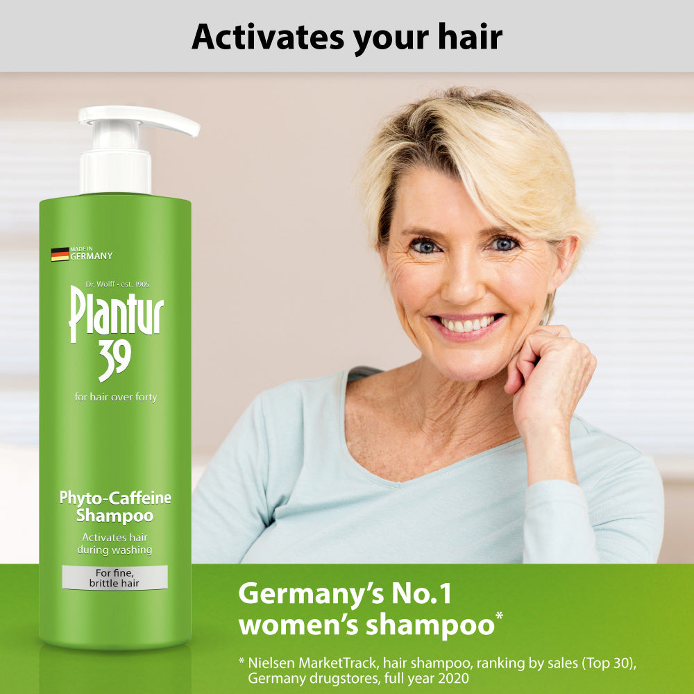 Plantur 39 Phyto-Caffeine Shampoo for Fine, Brittle Hair