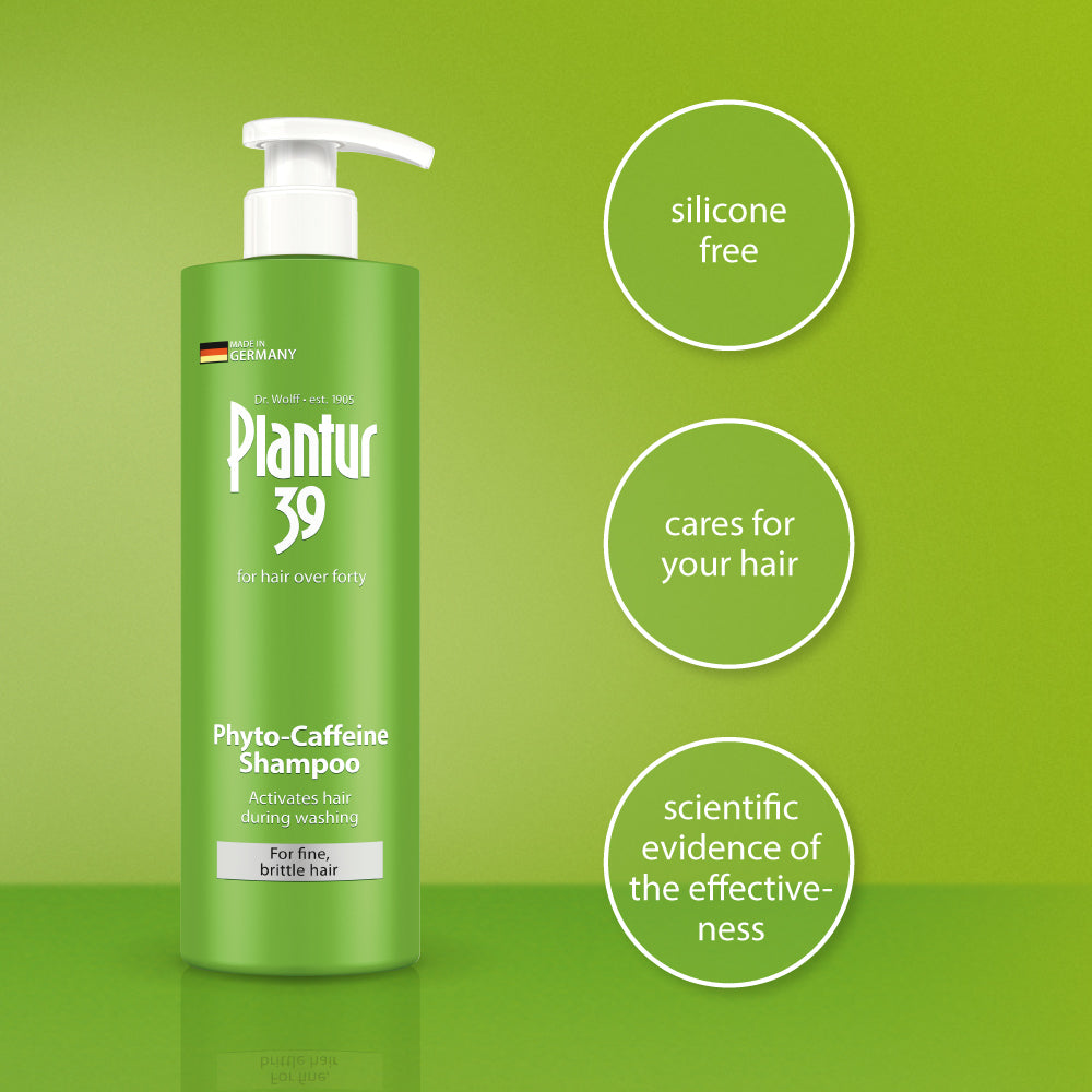 Plantur 39 Phyto-Caffeine Shampoo for Fine, Brittle Hair