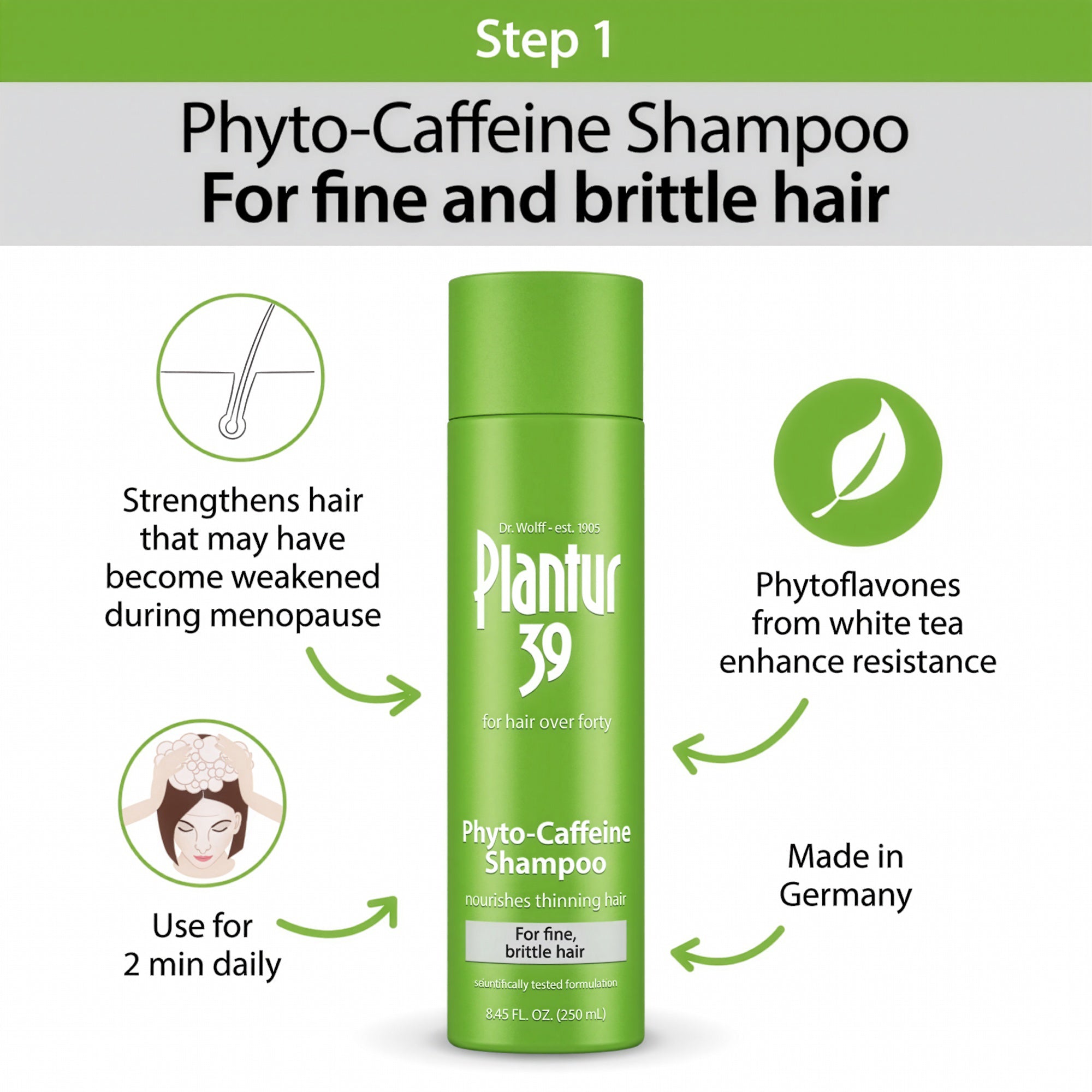 Plantur 39 Phyto-Caffeine Cleanse & Nourish Kit for Fine, Brittle Hair