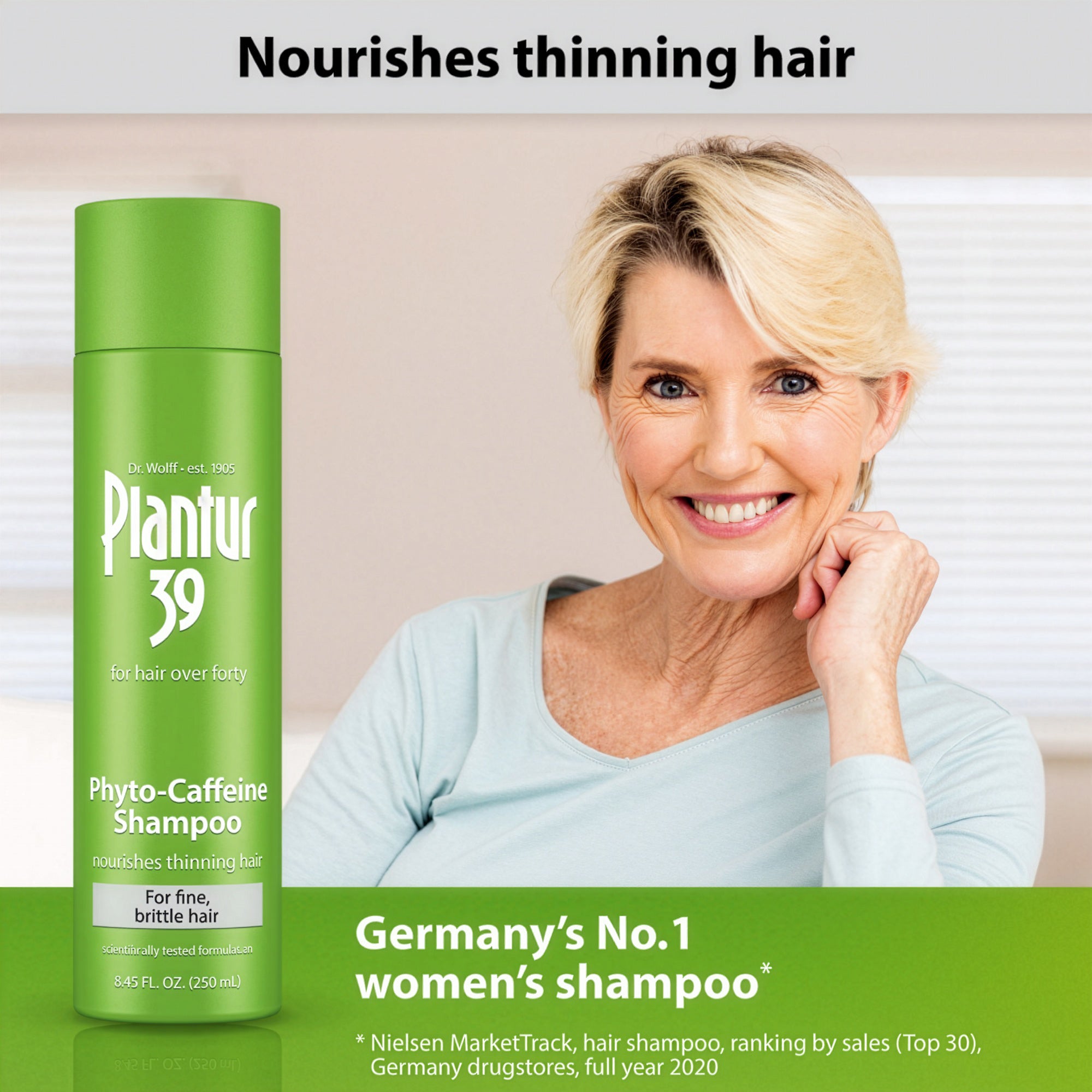 Plantur 39 Phyto-Caffeine Made For You 3-Step System for Fine, Brittle Hair