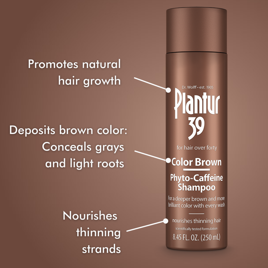 Plantur 39 Color Brown Phyto-Caffeine Shampoo
